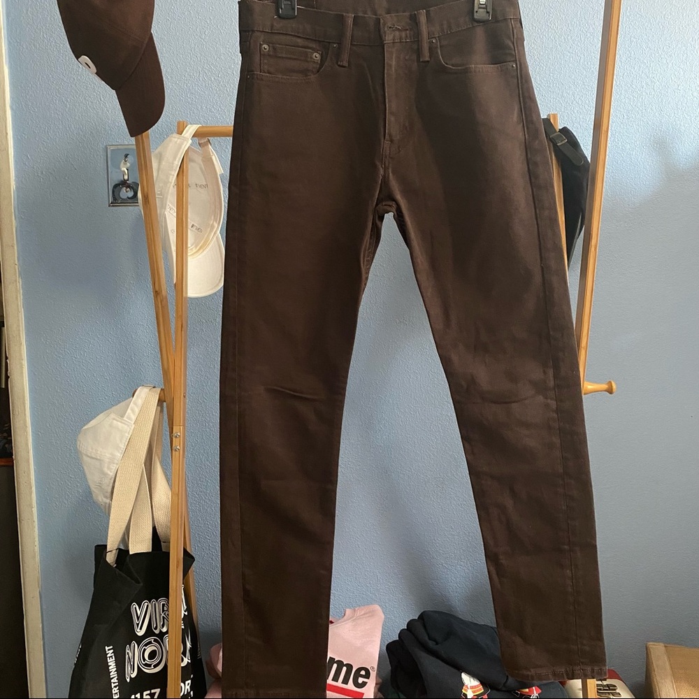 Levi’s 510 31 x 32 Brown Skinny Jeans